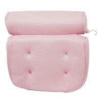 Comfort 3D Air Mesh Bathtub Head Pillow With 4 Suction Cups 3D Bathtub Pillow