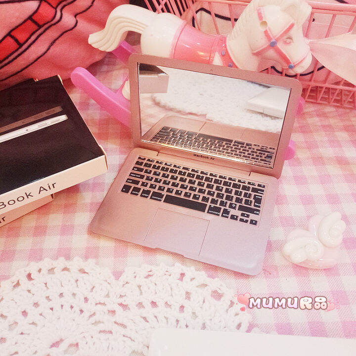 MUMU good creative cute mini mirror laptop portable folding small