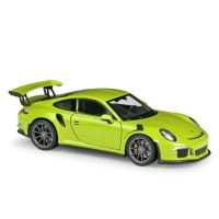 ของเล่นรถโมเดล Porsche 911 GT3โลหะอัลลอยรถแข่งของเล่นของเล่นจำลองรถสำหรับเด็กเหมาะสำหรับเป็นของขวัญ1:24รถยนต์ไดคาส