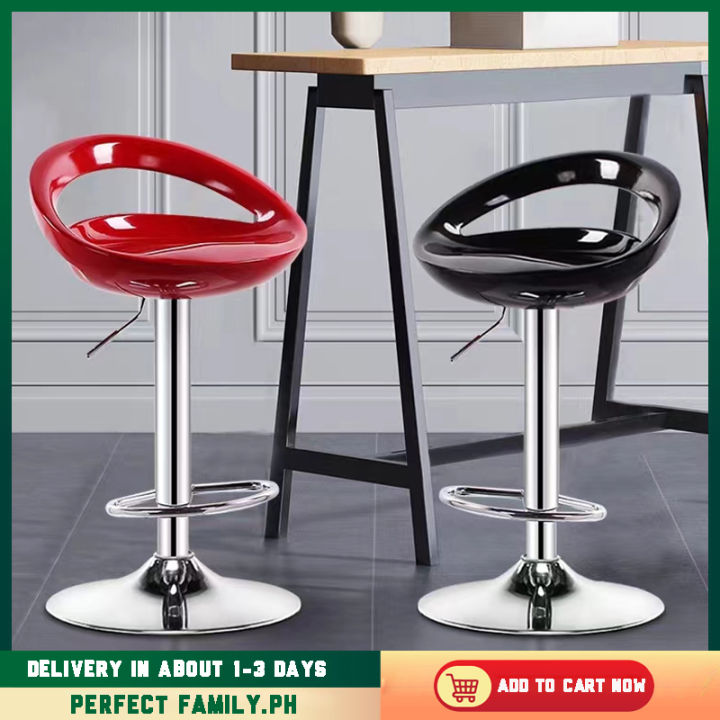 360 Rotation Bar Stool Chair Lifestyle Person Air Lift Adjustable High