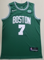 เสื้อบาสเกตบอล NBA Boston Celtic Tatum #0 เสื้อบาสเกตบอล Boston Celtic Jaylen Brown #7 ขนาด S-2XL