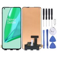 สำหรับ OnePlus 9 Pro LE2125 LE2121 2123 2120พร้อม Digitizer ประกอบเต็มตัวเครื่องหน้าจอจอ LCD แบบดั้งเดิม (สีดำ)(ZSHS)