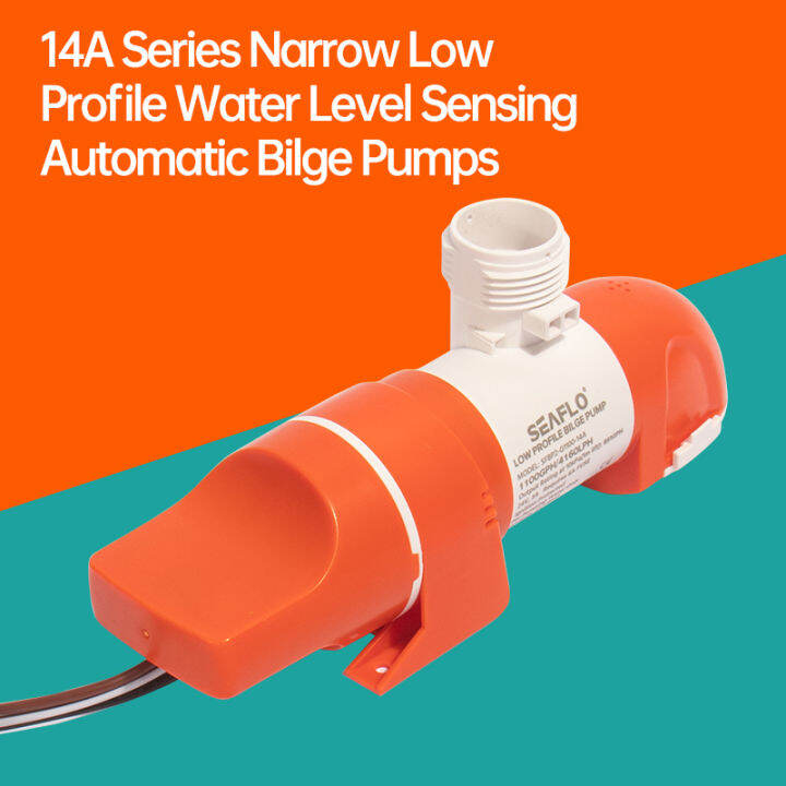 Seaflo boat water pump yacht narrow horizontal automatic bilge pump