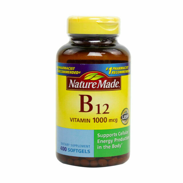 Viên Uống Nature Made Vitamin B12 1000 Mcg Hộp 400 Viên Của Mỹ Lazada Vn