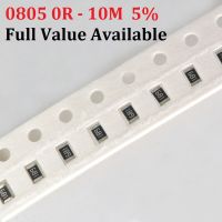 200pcs SMD Chip Resistor 0805 5% 0R~10M 10K Ohm 10R 100R 220R 330R 470 Ohm 1K 2.2K 10K 100K 0R 1R 2/3/4/5/6/7/8/9/R/K Kit