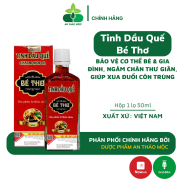 Tinh Dầu Quế Bé Thơ Bảo Vệ Cơ Thể Cho Bé Và Gia Đình Giúp Giảm Ho Giảm Cảm