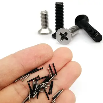 500pcs Laptop Notebook Computer Motherboard Screws Kit, M2 M2.5 M3 Flat  Head Phillips Tiny Screws Assortment