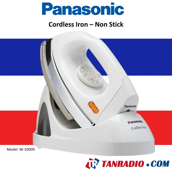 Dry Iron Cordless (1000 W) NI100DX Seterika Baju Lazada