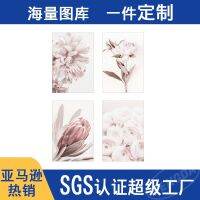 [COD] High-definition spray-painted European-style flower poster AliExpress hot-selling painting core living room simple decorative cross-border frameless