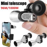 ZZOOI Tactical Mini Monocular Telescope HD Night Waterproof Pocket Telescope Military Zoom 8x20 Monocular Outdoor Scope for Travel