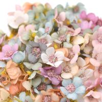 【DT】 hot  50pcs Multicolor Daisy Flower Head Mini Silk Artificial Flower For Wedding Engagement Party Home Decor DIY Garland Headdress