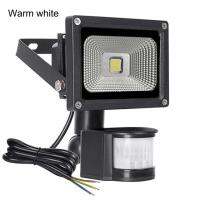 【♘COD Free Cas♘】 lezhandai00470736 Led Floodlight Pir เซ็นเซอร์ตรวจจับการเคลื่อนไหว10W กันน้ำสปอตไลท์ไฟ Led สำหรับ Garden Wall Street น้ำท่วม Ip65กลางแจ้ง