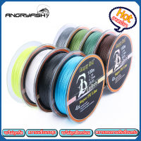 jetan9526【Ready Stock】 ?ลวดปลา?Angryfish diominate PE สาย 4 เส้นถัก 100 เมตร/109yds ซุปเปอร์แข็งแกร่งสายการประมง 10lb-80lb สายการประมงสีดำ