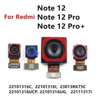 กล้องหน้าด้านหลังเดิมสําหรับ Xiaomi Redmi Note 12 Pro / 12 Pro + Note12 ด้านหลังกว้างอัลตร้าไวด์กล้องมาโครโมดูลสายดิ้น