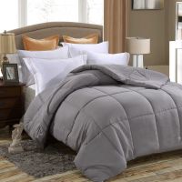 Down Alternative Comforter, Duvet Insert, Medium Weight for All Season, Fluffy, Warm, Soft &amp; Hypoallergenic