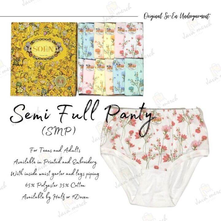 ☛Original Soen Semi Panty (SMP) for Teens and Adults♫ Lazada PH