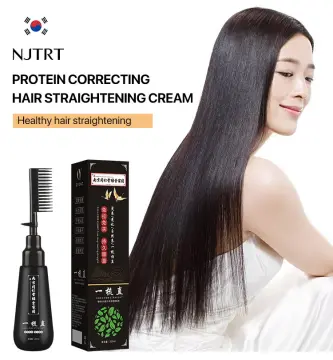 Korean hair outlet straightening cream