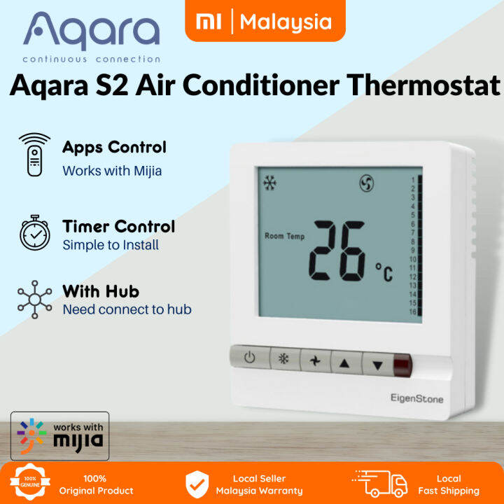 Aqara S2 Zigbee Apple Homekit EigenStone Air Conditioner Thermostat