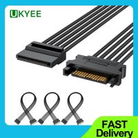 3Pcs Sata Cable 15 Pin Sata Power Cable Sata Power Splitter for HDD SSD Optical Drives DVD Burners PCI Cards Hard Drive Disk 13