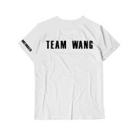 2023Newดาราก็เหมือนกัน Custom GOT7 Wang Jiaer JACKSON simple team เสื้อยืดแขนสั้นฤดูร้อนนักเรียนสนับสนุนเสื้อผ้า