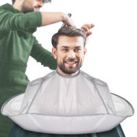 Foldable Salon Hair Cutting Cape Cloak Haircut Barber Apron for Man Waterproof Hair Cutting Trimming Cover barber accessories