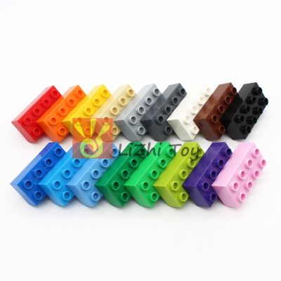 ❏☼ MOC DIY Large Building Block 3011 Brick 2X4 Big Size Baby Assembled Enlighten Accessories Block Part DIY Children Toys