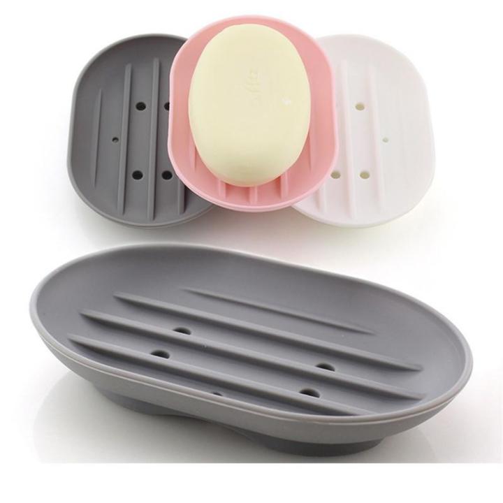 bathroom-shower-soap-holder-wall-mounted-soap-box-drain-punch-free-sponge-storage-rack-plate-tray-kitchen-bathroom-accessories-soap-dishes