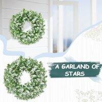 Simulation Green Home Artificial Garland Green Office Wreath Flower Home Decor Mauve Roses Artificial Flowers