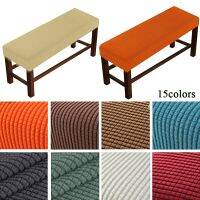 Stretch Bench Cover Spandex Super Soft Elastic Dining Room Chair Bench Covers Seat Cover For Home Living Room Bedroom Piano Room Sofa Covers  Slips