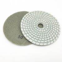 5 Inch 125 mm Wet Diamond Resin Polishing Pad for Concrete Travertine Artificial Stone Terrazzo