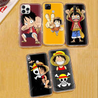 โปร่งใส เคสโทรศัพท์ หรับ Realme Narzo 6I 5I 20 50 6S 10 50a 3I Q3i Q3 5 3 5S 6 50I 30A 9 30 Plus Prime Pro Protective ปก Luffy