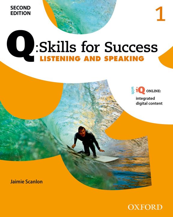 หนังสือ Q : Skills for Success 2nd ED 1, Listening &amp; Speaking : Students Book +iQ Online (P)