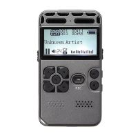 Digital Voice Recorder Voice Activated Mp3 Player Music Player Card One-Button Record Noise Reduction Dictaphone 8GB