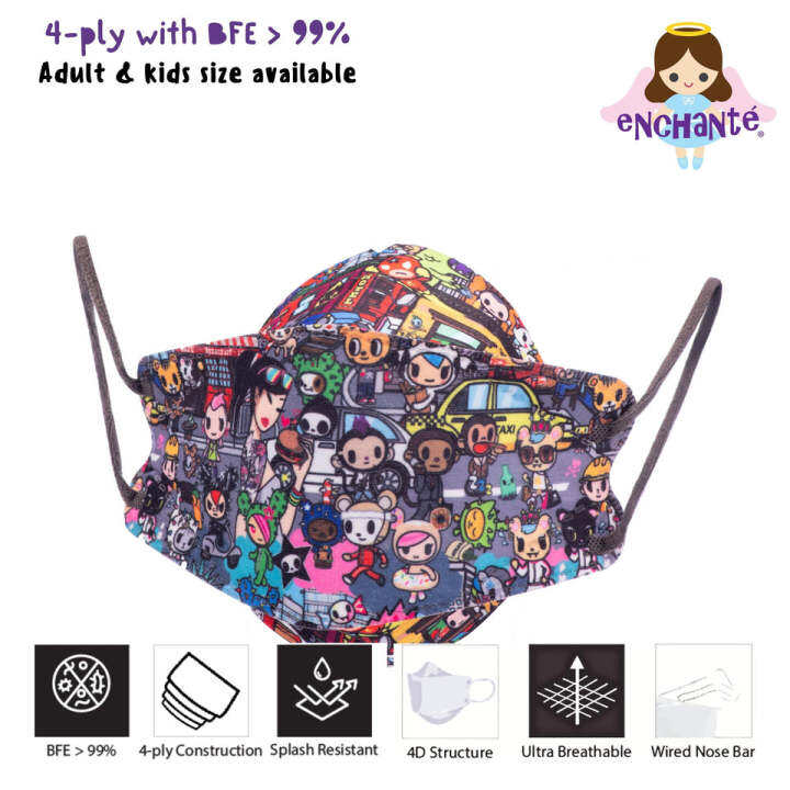 tokidoki New York City Disposable Mask Lazada Singapore