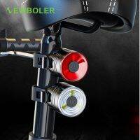 ✳ NEWBOLER Bicycle Lights Front and Rear Light Set Replaceable Battery LED Bike Taillight Waterproof Warning Cycling Back Lamp