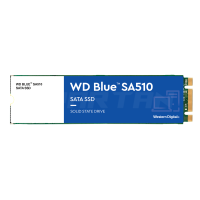 WD 500GB BLUE M.2 2280 SATA 3(6GB/S) - READ 560MB/S, WRITE 530MB/S (WDSSD500GB-M.2-3D-5YEAR-SA510)