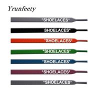 New Printing Flat Reflective Print SHOELACES Signed Refletive Shoelaces Glowing Boot Laces for White Shoes Flat Shoe Lace 1 Pair