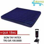 Đệm Hơi 1.8m Intex 68755 kèm bơm tay 183x191x22cm