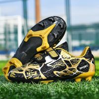 Kids Soccer Cleats Free Shipping Turf Training Pro Society Football Boot Teen Girl Soccer Shoes Children Sneakers for Football