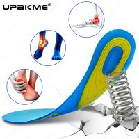 UPAKME Silicone Gel Insole Orthopedic Foot Care For Feet Shoes Sole Sport Inserts Shock Absorption Pad Arch Orthotic Pad Cushion