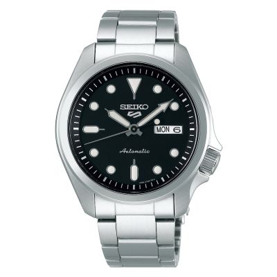 James Mobile นาฬิกาข้อมือยี่ห้อ Seiko 5 Sports รุ่น SRPE55K1 นาฬิกากันน้ำ 100 เมตร นาฬิกาสายสแตนเลส
