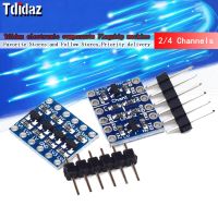 10ชิ้นตัวแปลงสัญญาณ I2C ลอจิกโมดูลทิศทาง2/4ช่องสัญญาณสำหรับ Arduino 3.3V ถึง5V