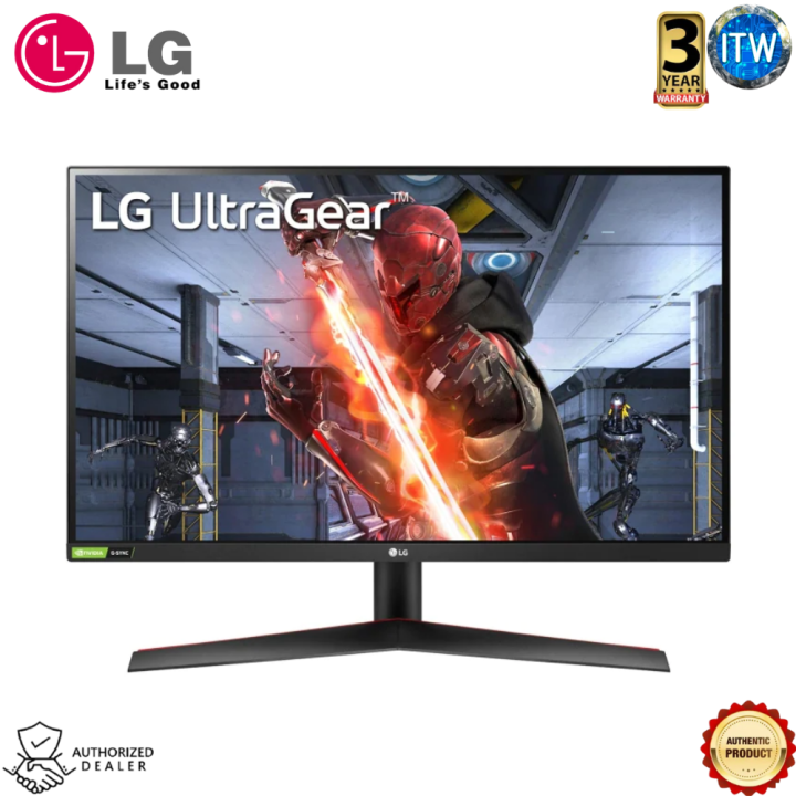 LG UltraGear - 27” FHD(1920x1080) Display IPS 144Hz 1ms HDR10 Anti ...