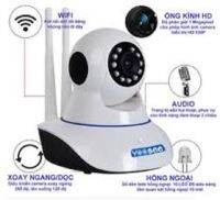 IP Camera กล้องวงจรปิดไร้สาย IP Camera P2P แบบเสาอาอาศคู่  รุ่น  YYZ100SS-XF+ ความละเอียด 1020x720 ดูและพุดโต้ตอบได้ทั้งภาพและเสียง