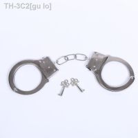 【CW】▨☑✤  Handcuffs Metal Children Boy Prank  Role Tools Kids with Keys Sensory