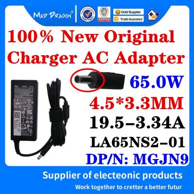brand new New Original MGJN9 0MGJN9 For Dell Inspiron 7460 7472 7560 Adapter 19.5-3.34A 65.0W 4.5x3.3mm LA65NS2-01 Laptop Power Charger