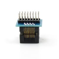 SOIC8 SOP8 to DIP8 Wide-Body Seat 150mil Programmer Adapter Socket Blue SA602 IC Conversion Burner Convertidor Board