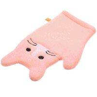 【CC】♨ஐ  Childrens Gloves Baby Bathing Cotton Kids Shower Toddler Supply