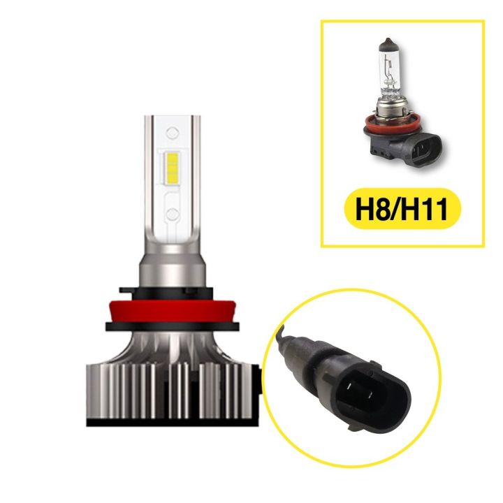 nissan-serena-รับประกัน1ปี-2ชิ้น-led-ไฟหน้า-foglight-h4-h8h11-hilo-beam-headlamps