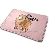 【cw】 Pomeranian Dog With Ew Awareness Rug Anti Bedroom Entrance Door Wear Sign ！